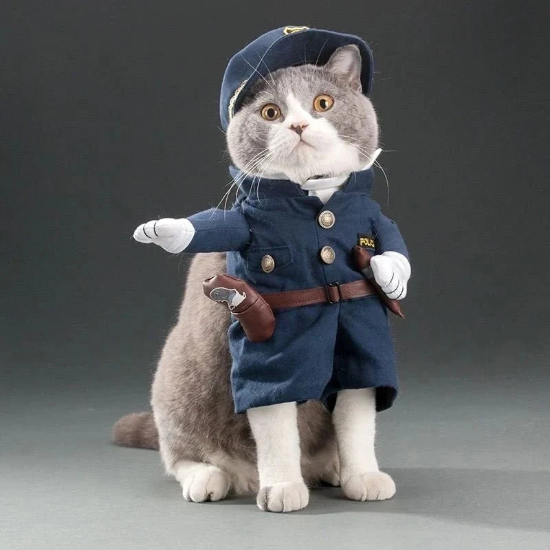 Costume Chat Policier