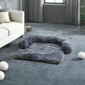 coussin à chat anti stress foncé