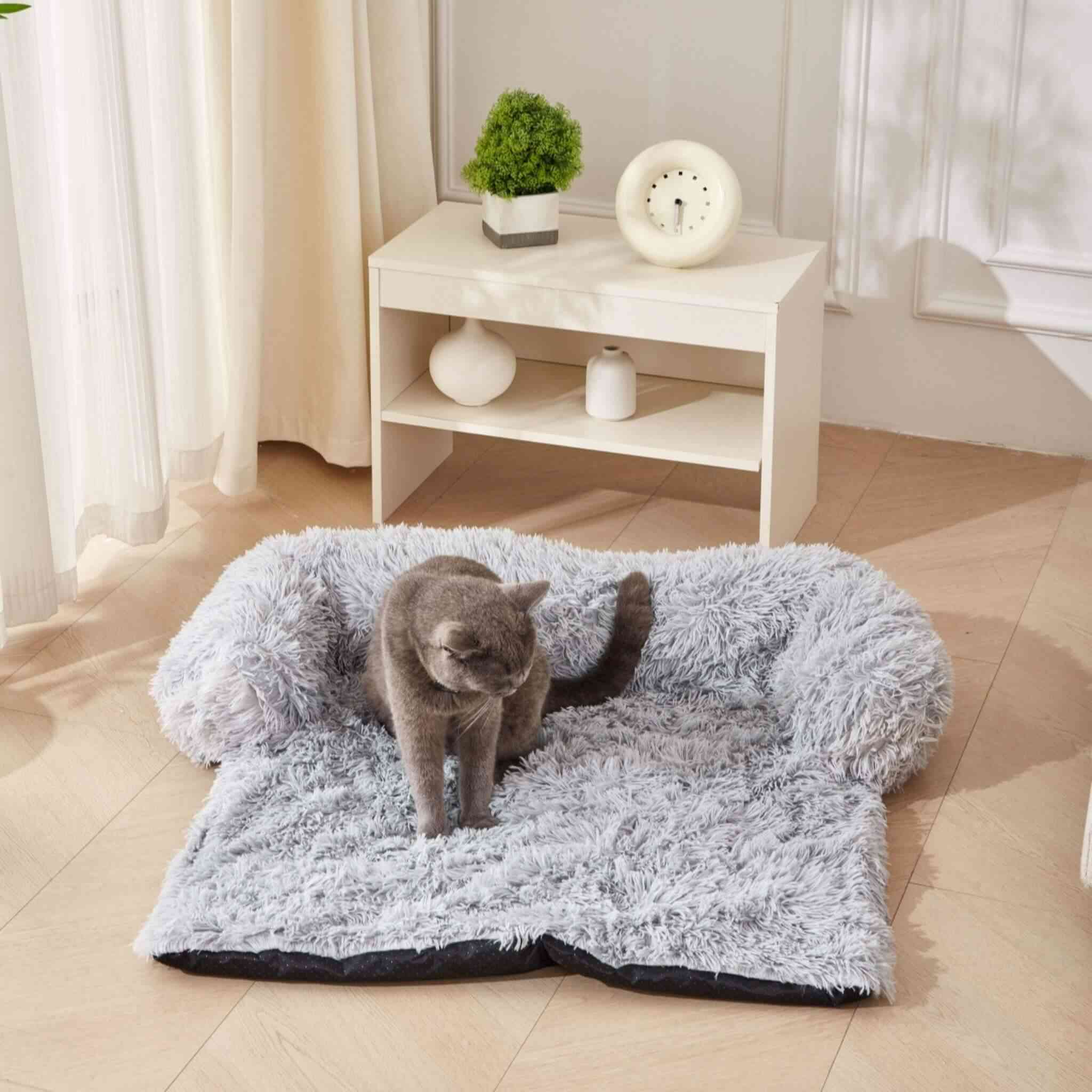 coussin à chat anti stress