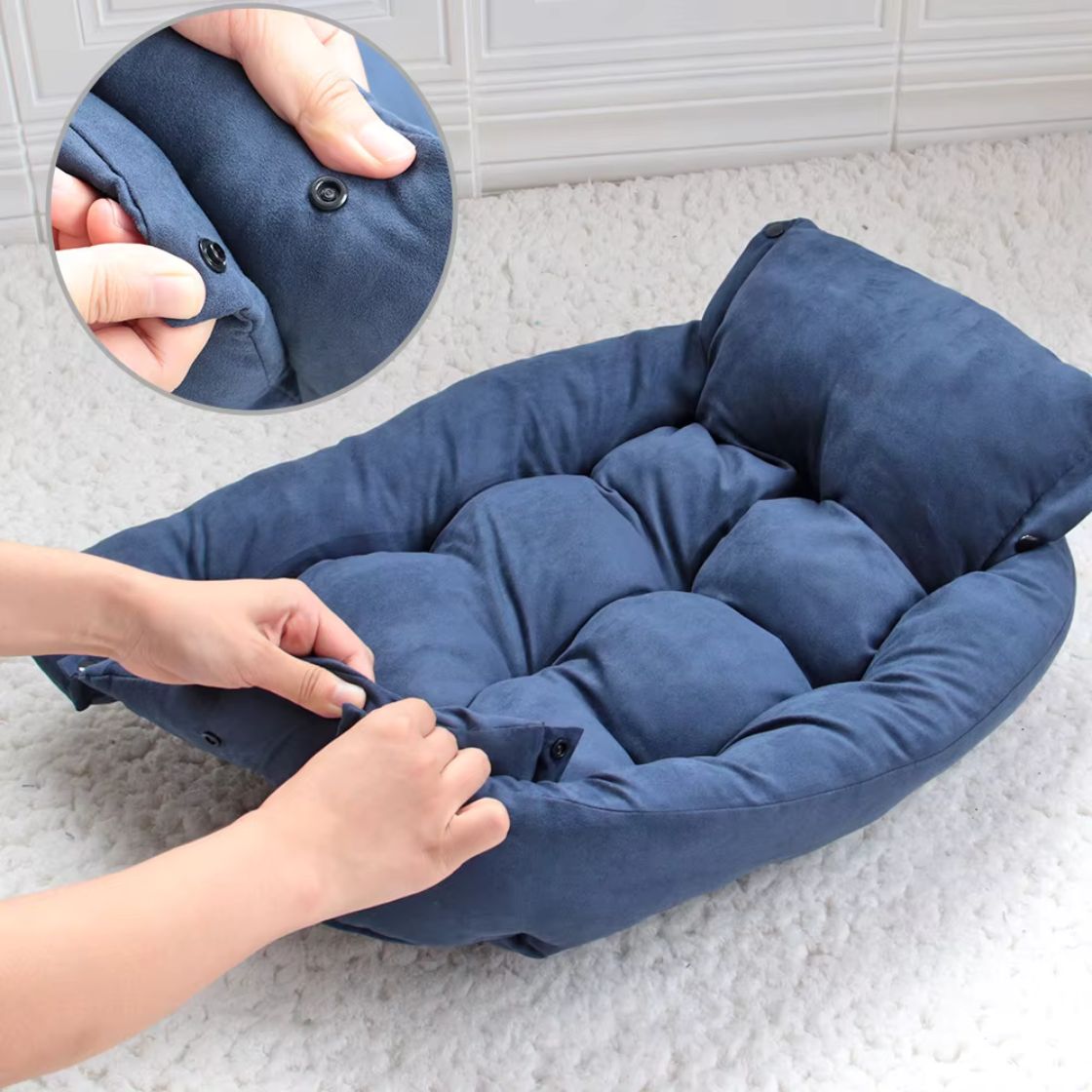 coussin-chien-bleu