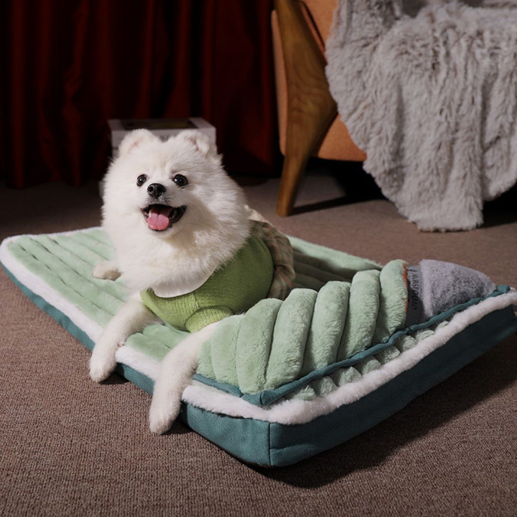    coussin-chien-vert-taille-S