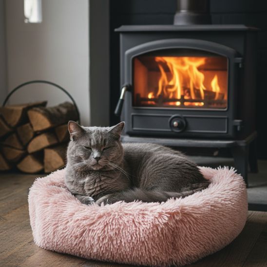 coussin pour chats apaisant