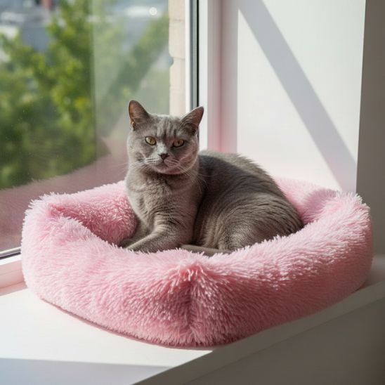 coussin pour chats apaisant