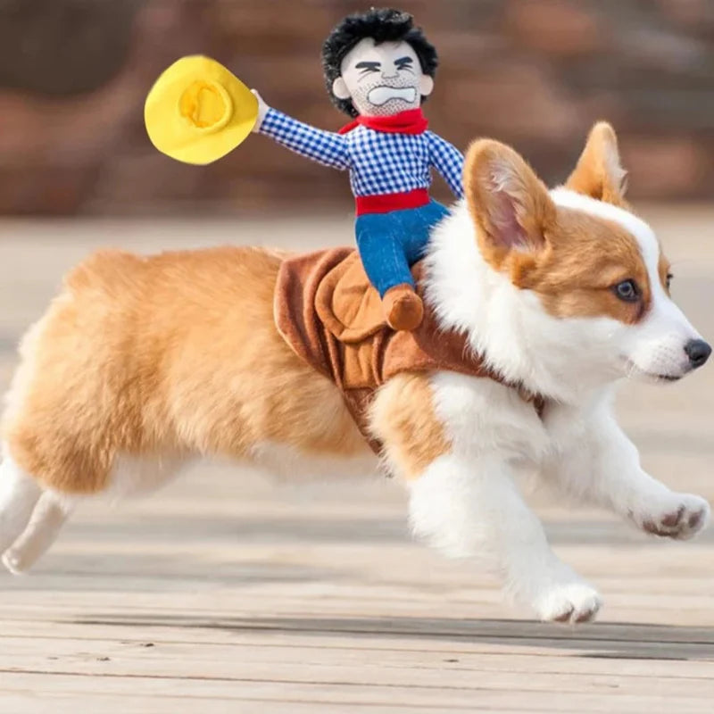 Déguisement Chien Cowboy