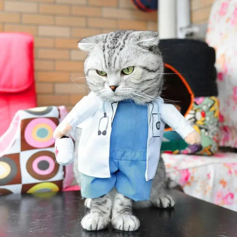 Déguisement Docteur pour Chat