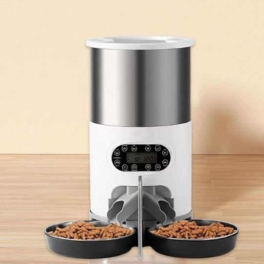 Distributeur croquettes chat automatique | Ration Idéale