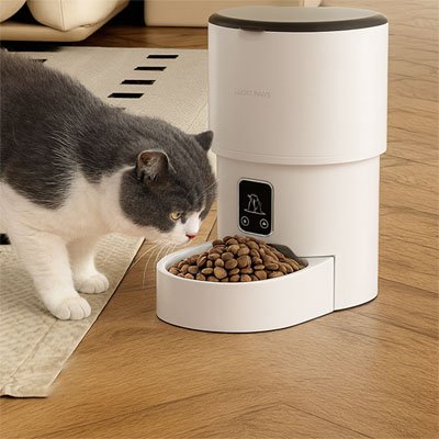 Distributeur de croquettes automatique chat | Croq’Automate