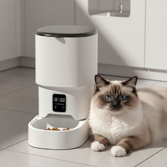 Distributeur de croquettes automatique chat | Croq’Automate
