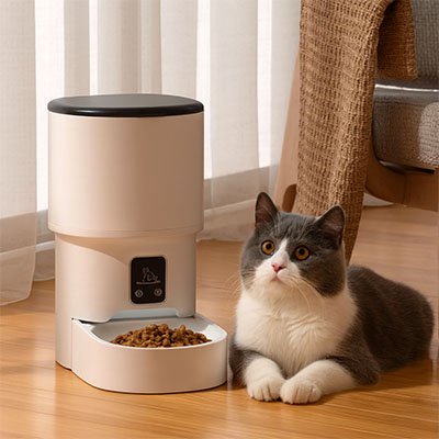 Distributeur de croquettes automatique chat | Croq’Automate