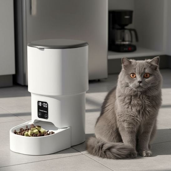 Distributeur de croquettes automatique chat | Croq’Automate