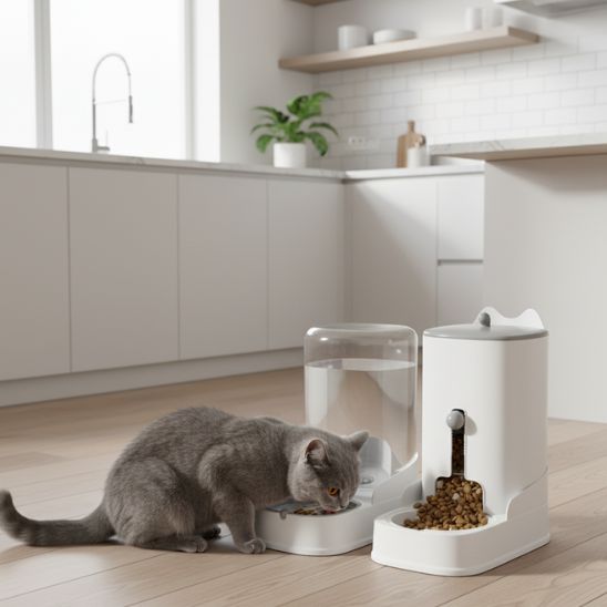 distributeur de croquettes pour chat | DISTRI MIAM
