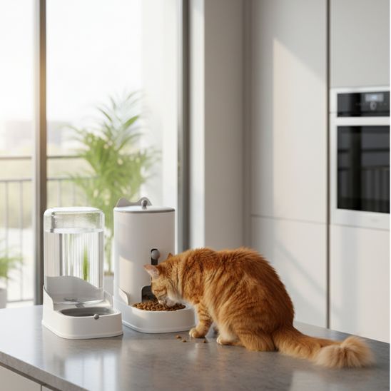 distributeur de croquettes pour chat | DISTRI MIAM