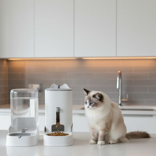 distributeur de croquettes pour chat | DISTRI MIAM