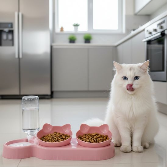 double gamelle chat | Trio Délicieux
