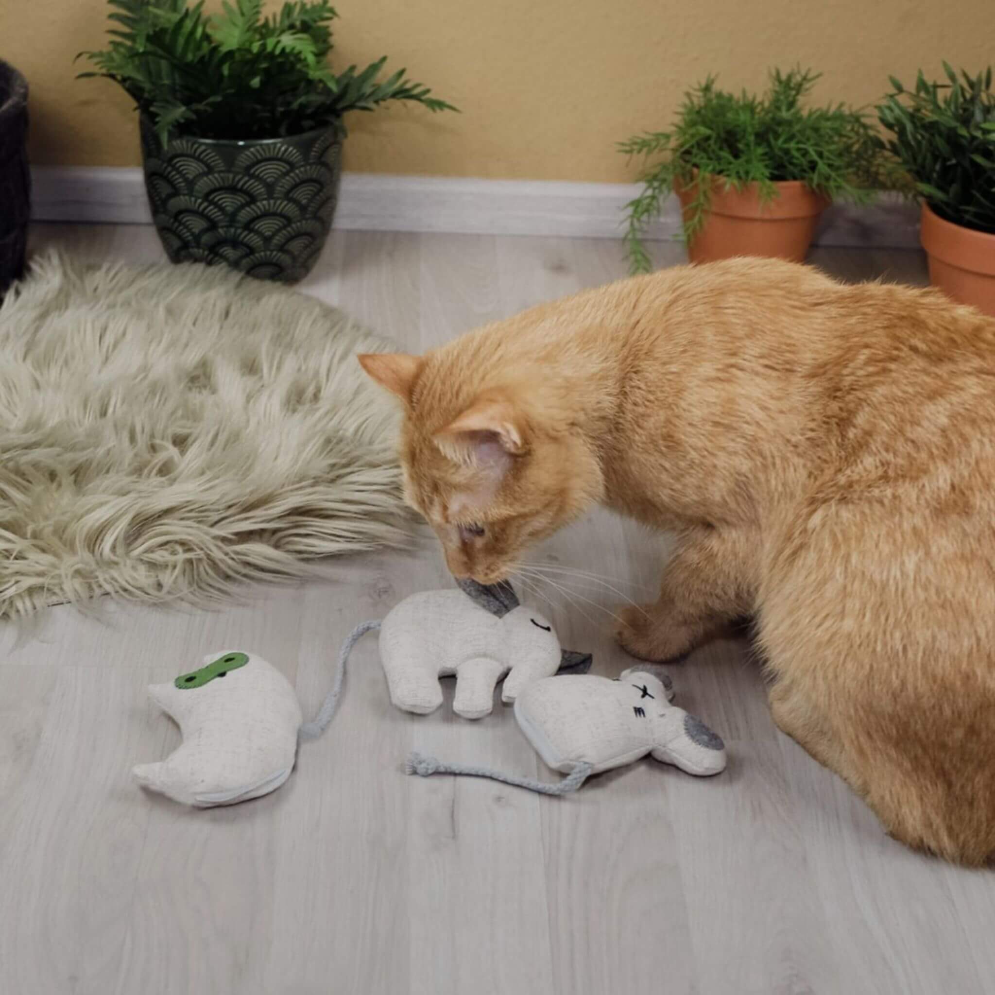 Doudou pour chat Trio Design