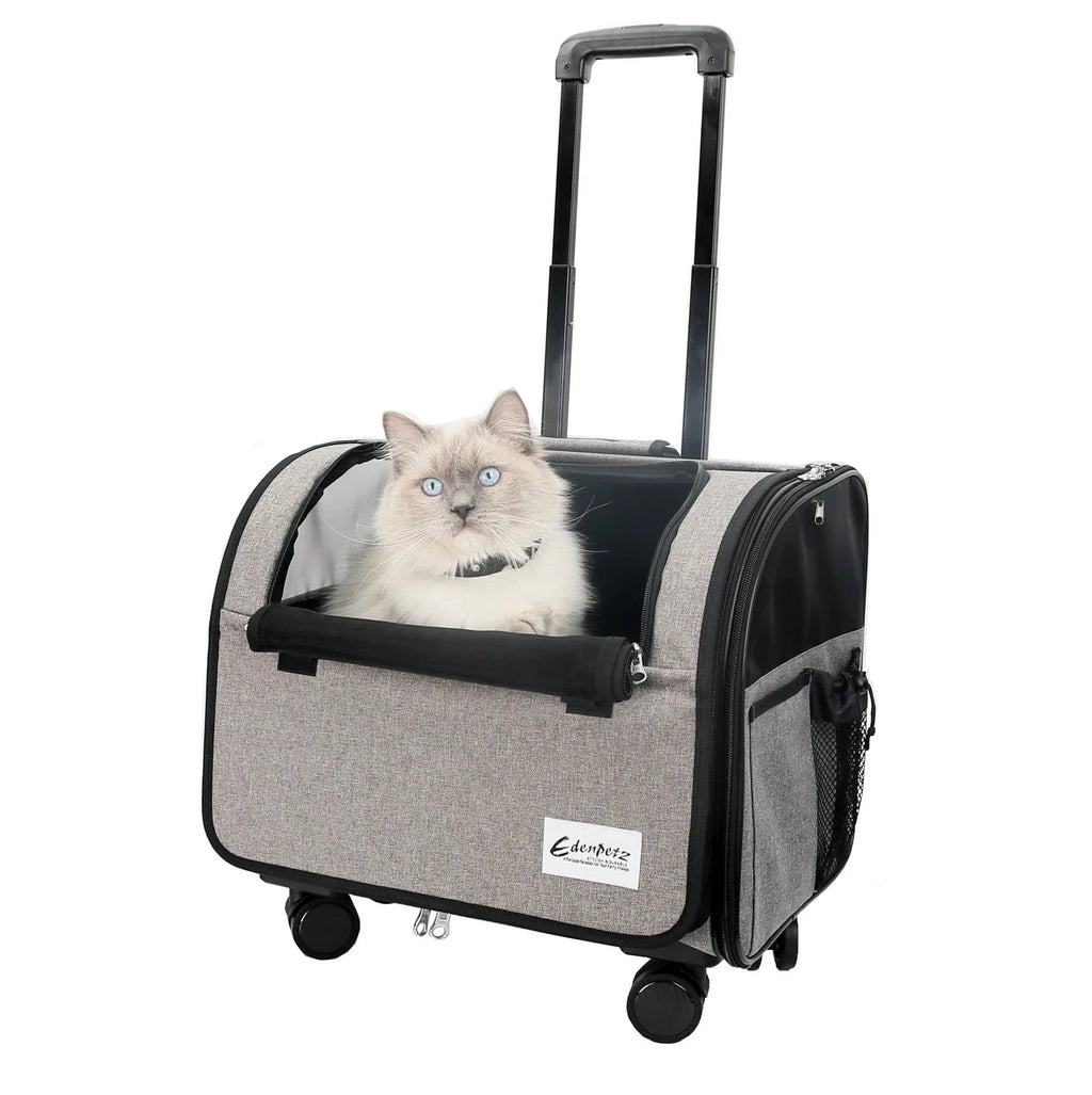 Valise À Roulettes De Voyage Pour Chien Chat