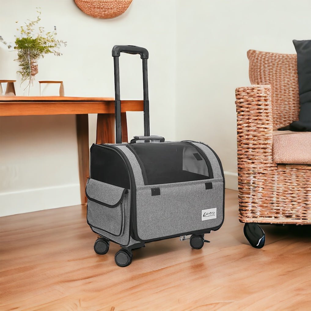 Valise À Roulettes De Voyage Pour Chien Chat