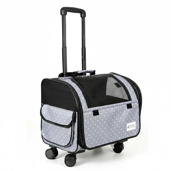 Valise À Roulettes De Voyage Pour Chien Chat