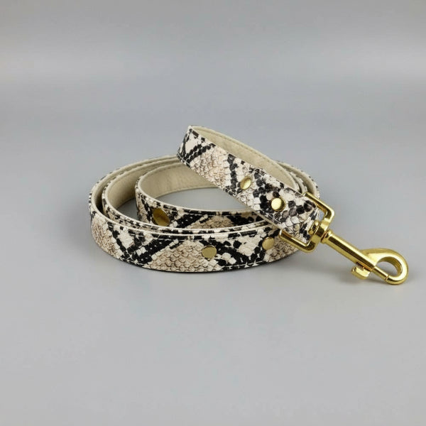 Ensemble collier laisse chic serpent