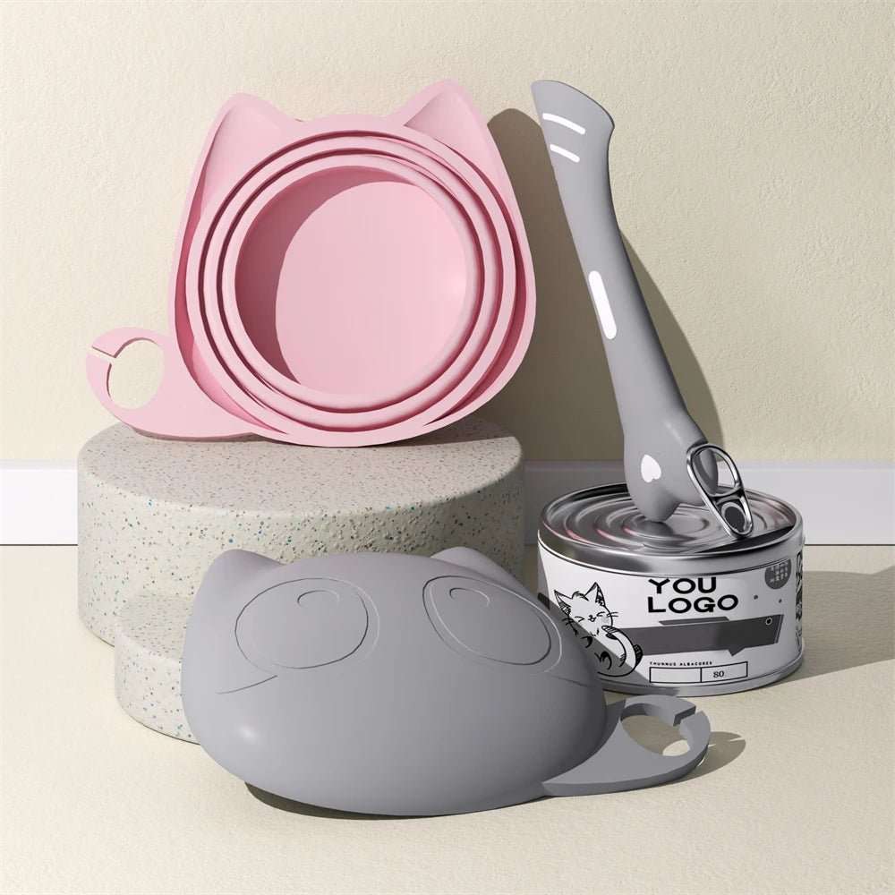 Ensemble Couvercle Et Cuillère En Silicone