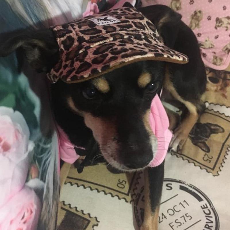 Casquette Léopard pour Chien