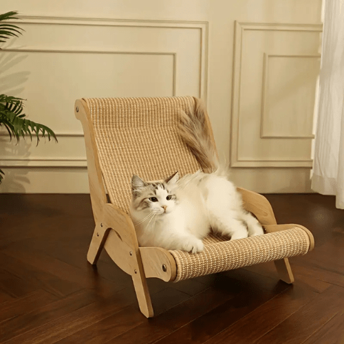 fauteuil pour chat griffoir