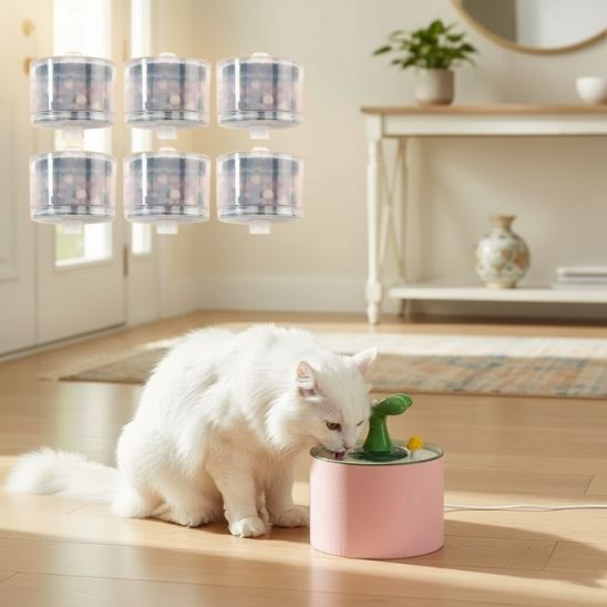 Filtre fontaine chat Céram'Oasis