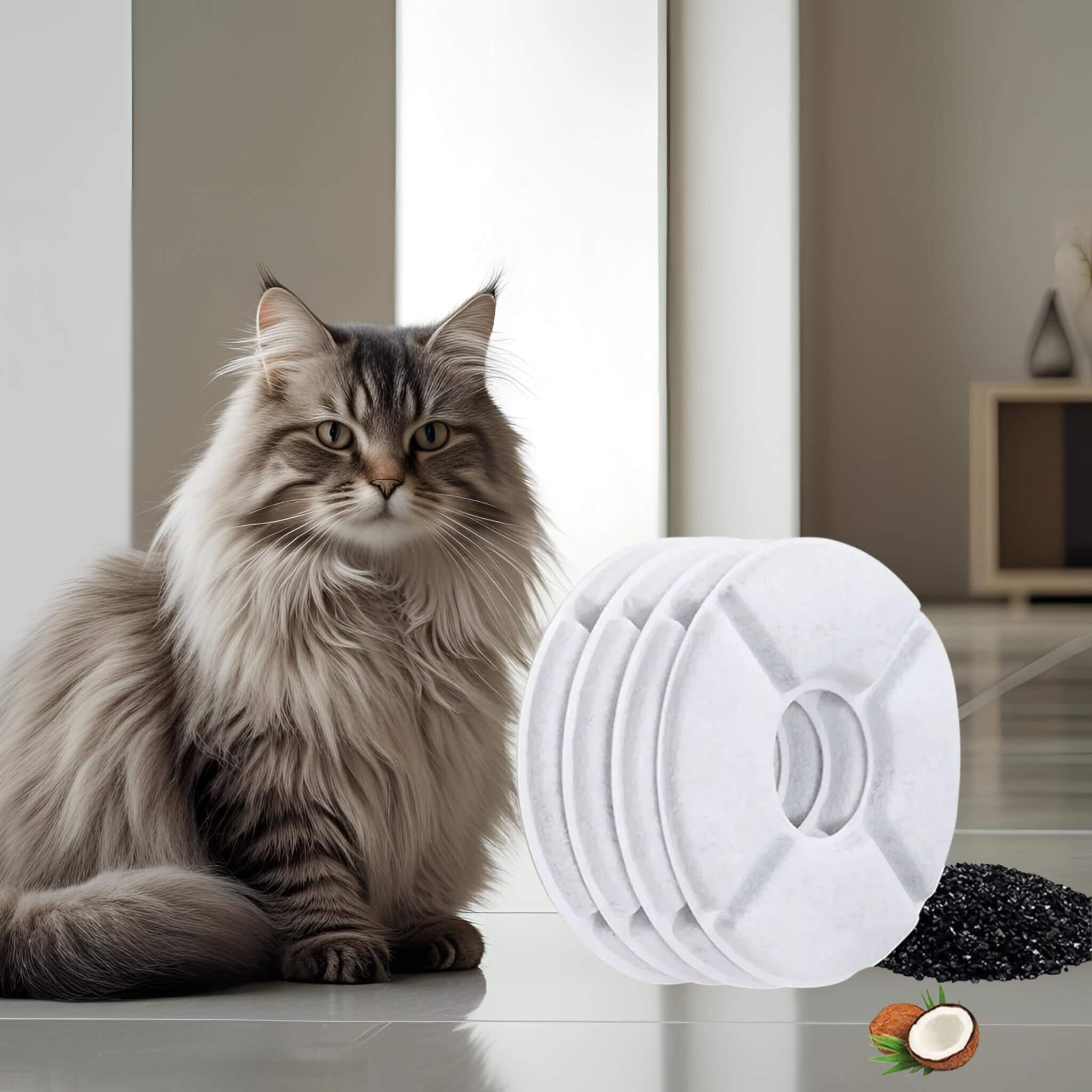 filtre fontaine chat Féline