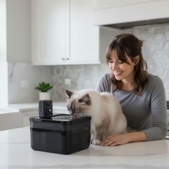FONTAINE A EAU CHAT | AquaMobile