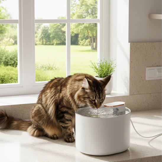 FONTAINE A EAU POUR CHAT | AquaPurr