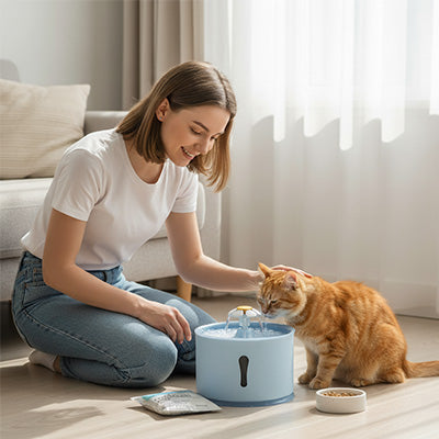 fontaine à eau pour chat | Fontaine Féline