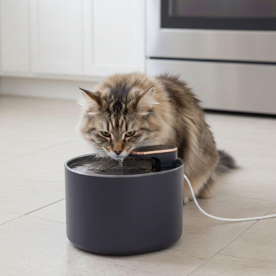 FONTAINE A EAU POUR CHAT | AquaPurr