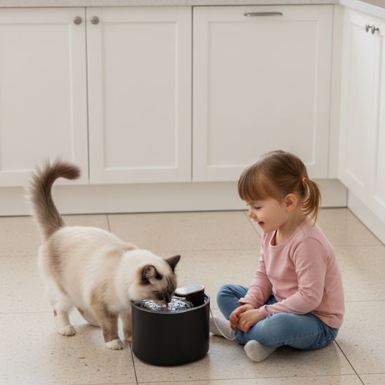 FONTAINE A EAU POUR CHAT | AquaPurr