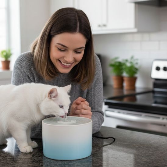Fontaine Céramique Chat | Elixir félin