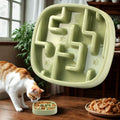 gamelle-anti-glouton-chat-verte-labyrinthe