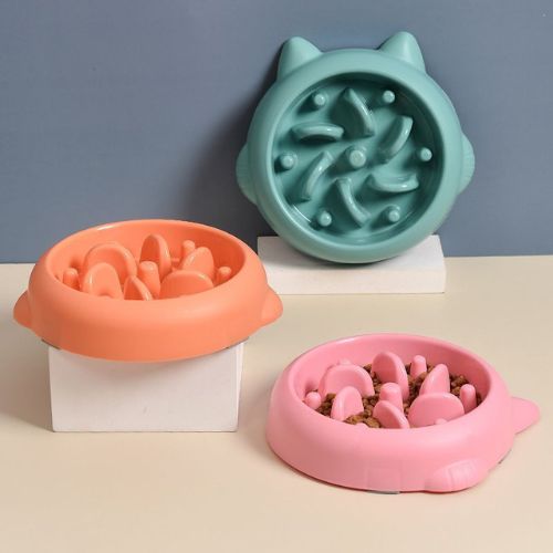 gamelle anti glouton chat oreilles