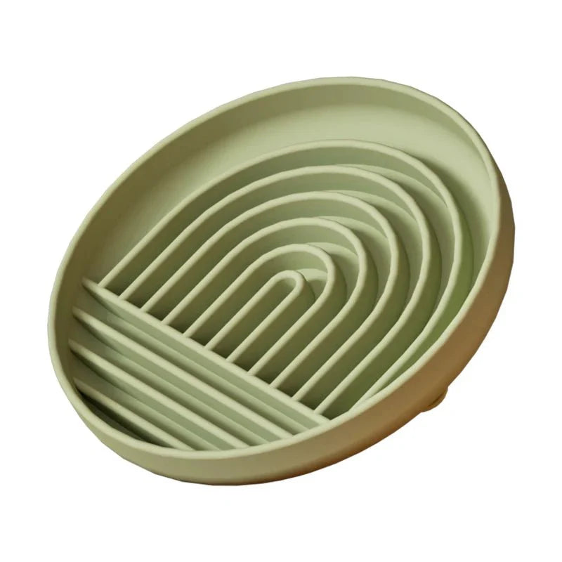 Gamelle Anti Glouton En Silicone Pour Chien