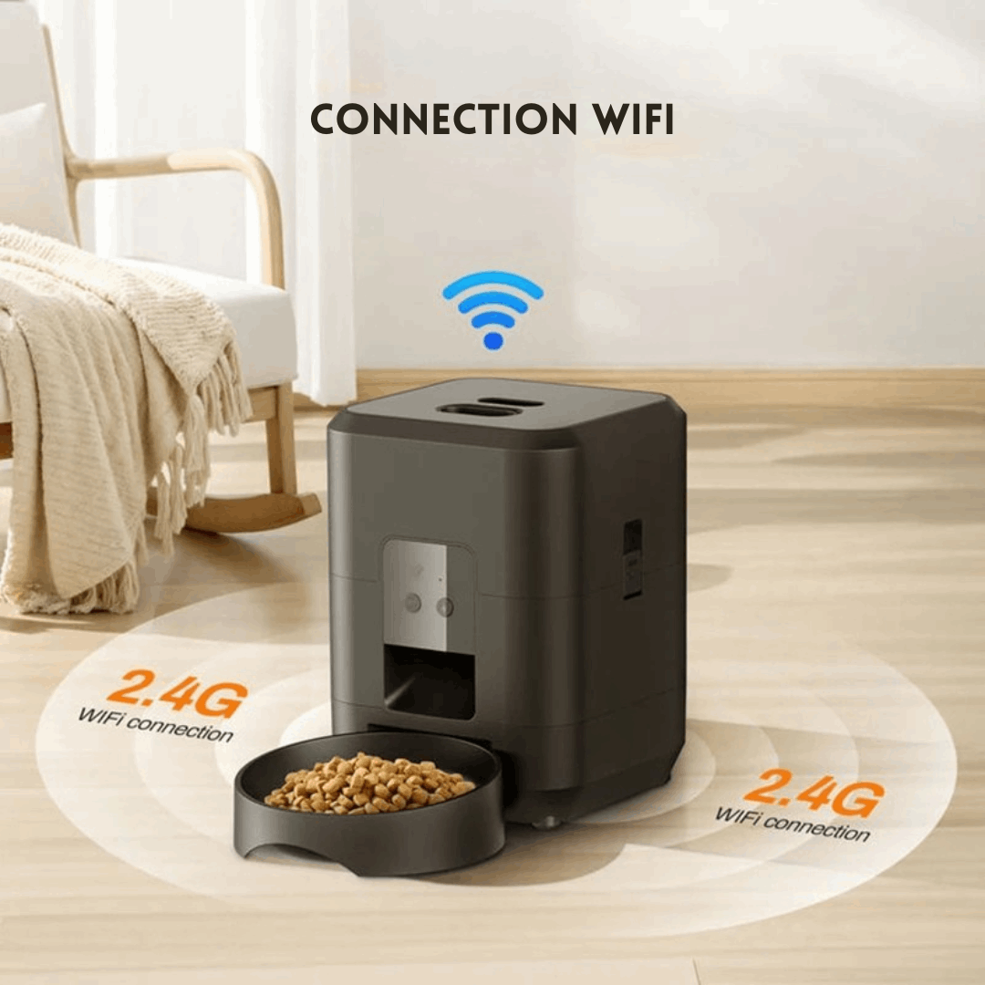 Gamelle Automatique Pour Chien et Chat - Distributeur Intelligent 2L
