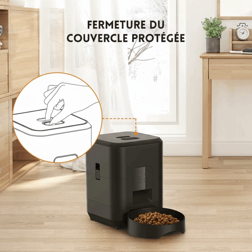 Gamelle Automatique Pour Chien et Chat - Distributeur Intelligent 2L