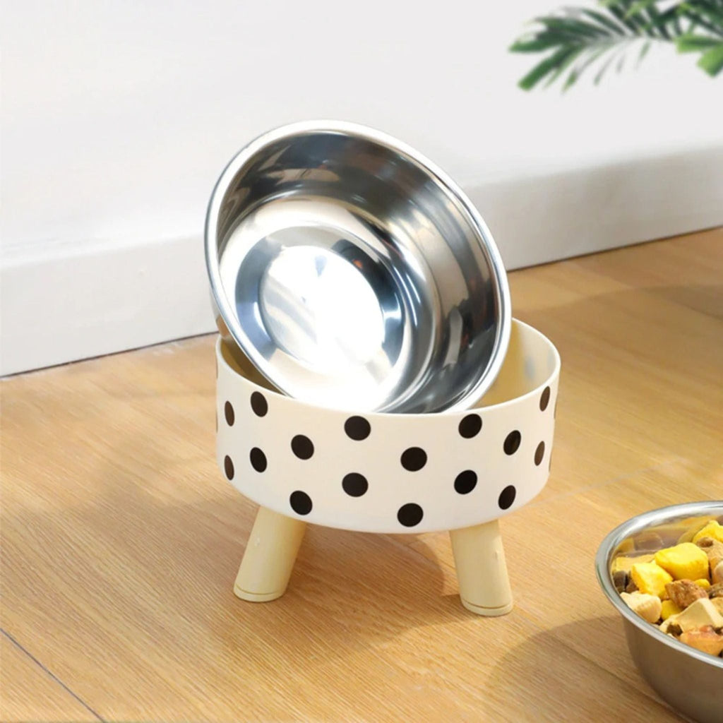 gamelle chat surélevée | POLKA FEED