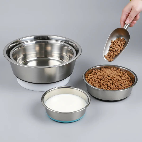 Gamelle En Acier Inoxydable Pour Chien