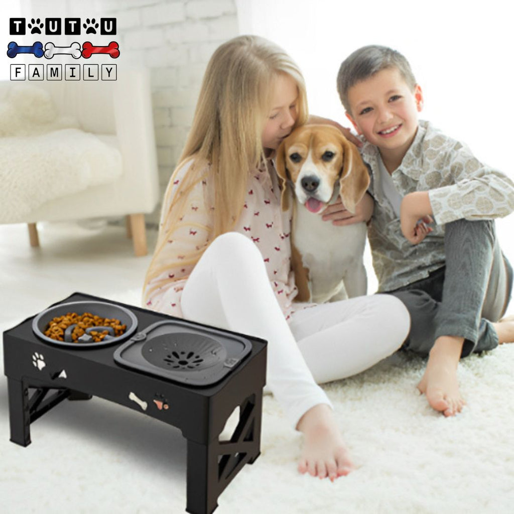 Gamelle chien surélevée - AntigloutonToutou™