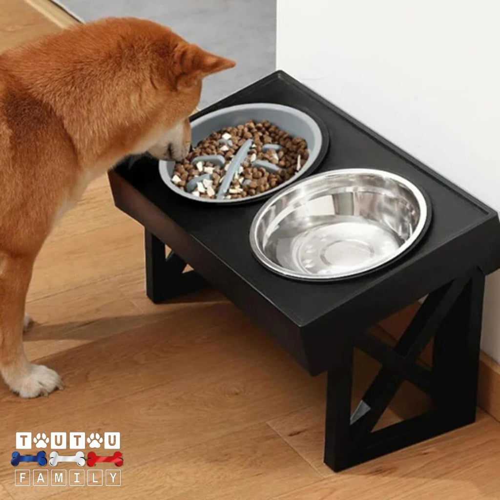 Gamelle chien surélevée - RéglableToutou™