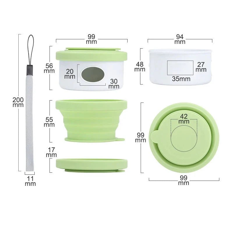 Gamelle De Voyage Petit Chien Silicone