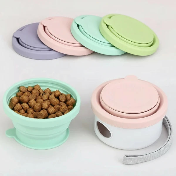 Gamelle De Voyage Petit Chien Silicone