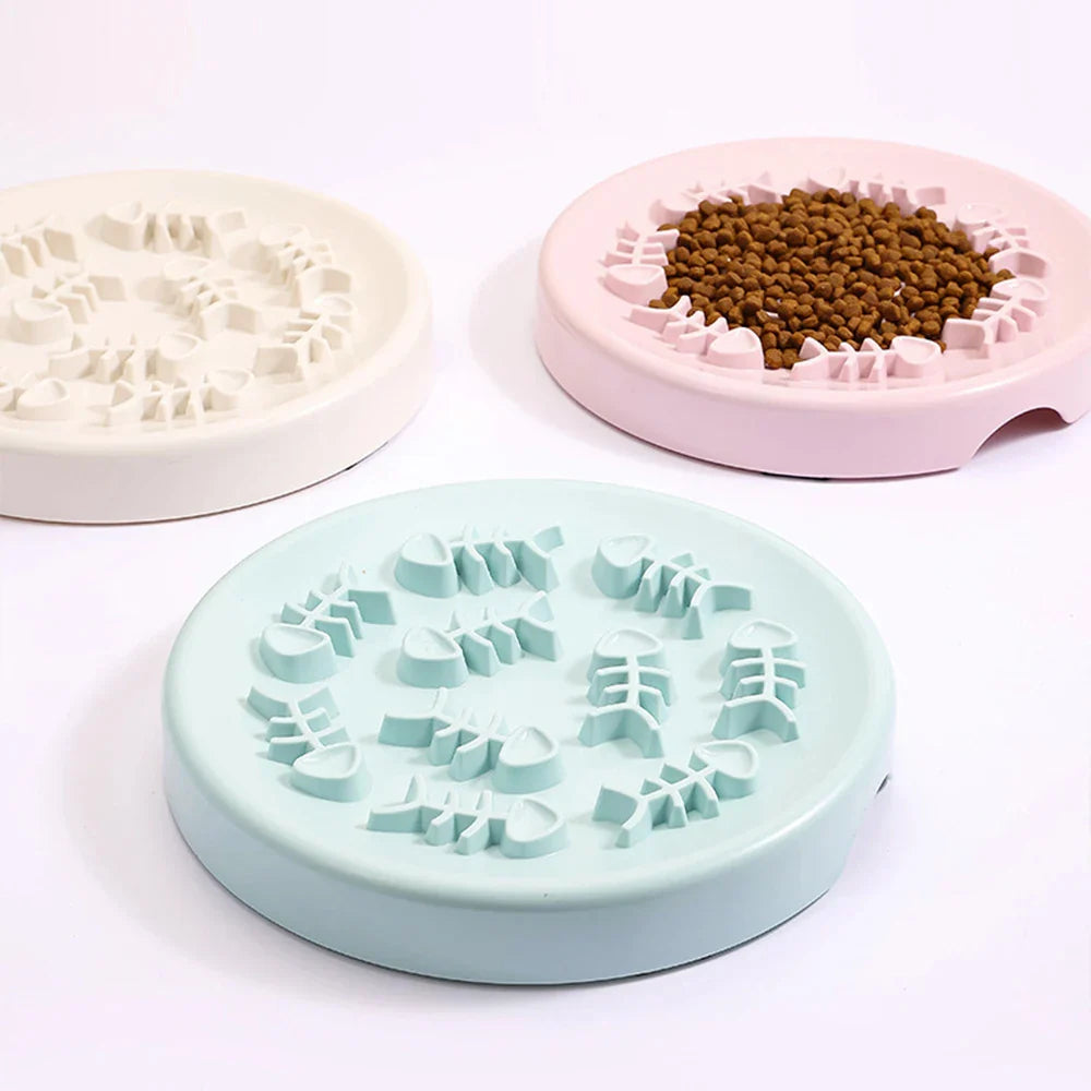 Gamelle Anti Glouton Elégante Pour Chat