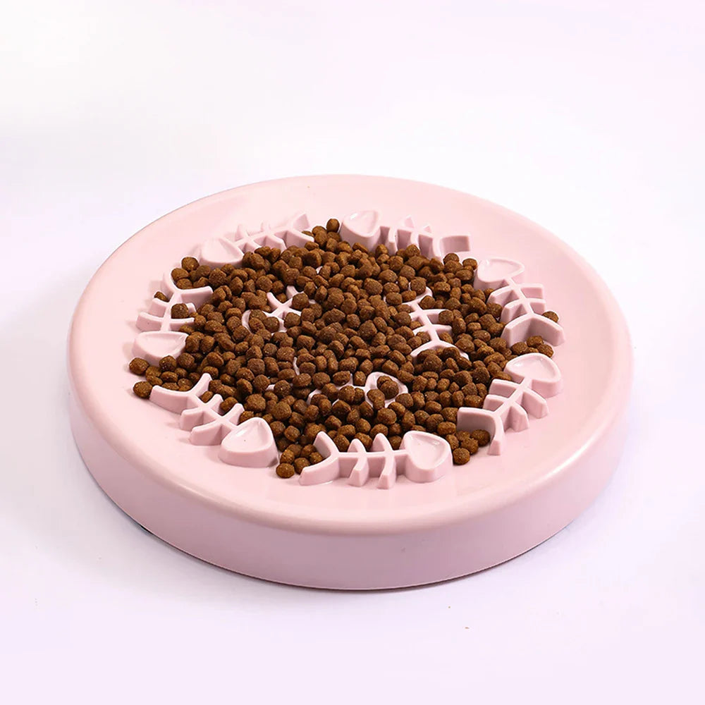 Gamelle Anti Glouton Elégante Pour Chat