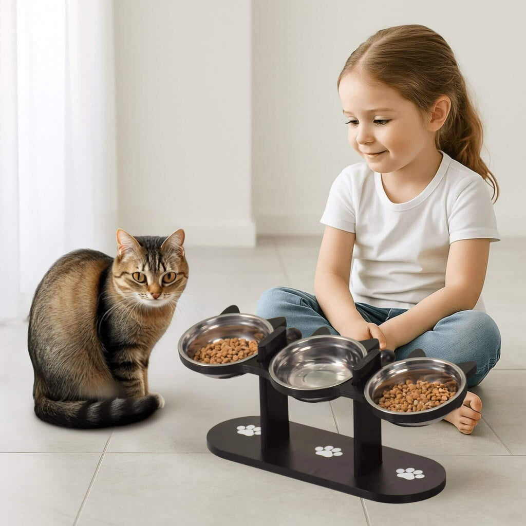 gamelle pour chat | Trio d’Oreilles