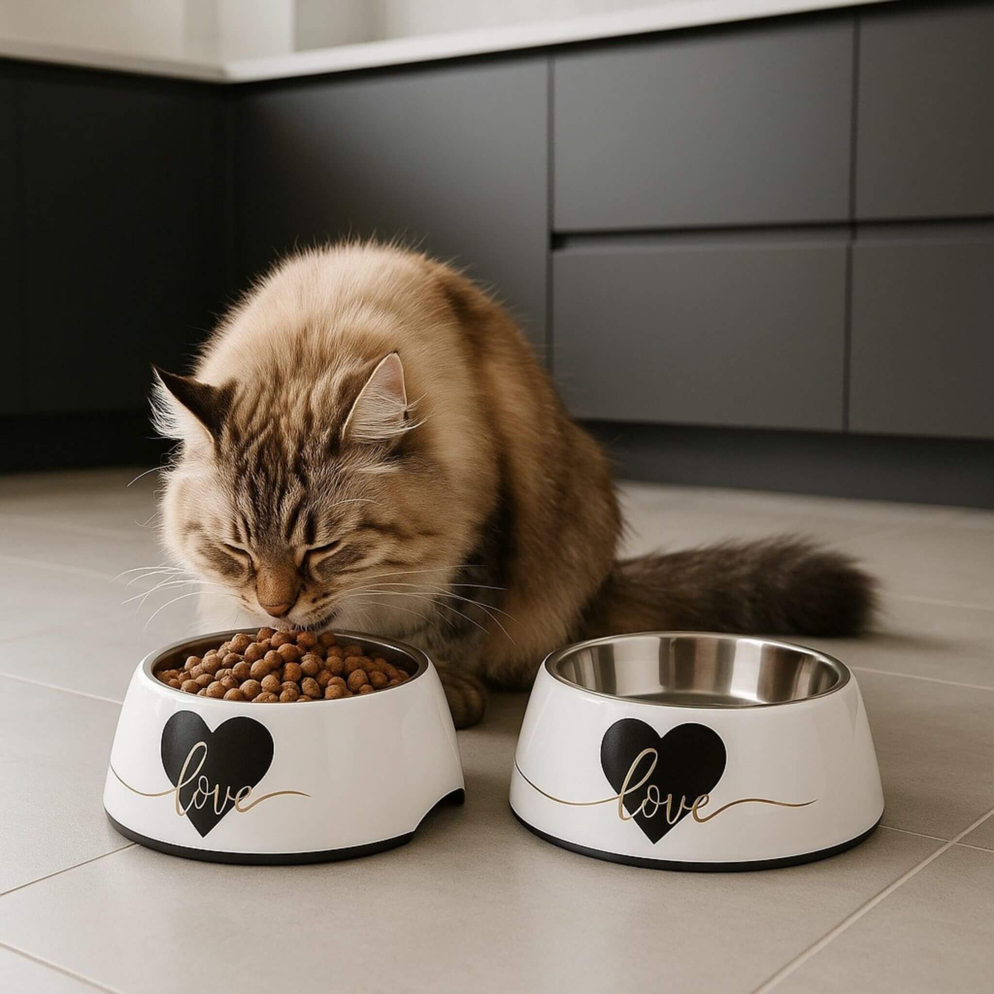 Gamelles chat Duo Love