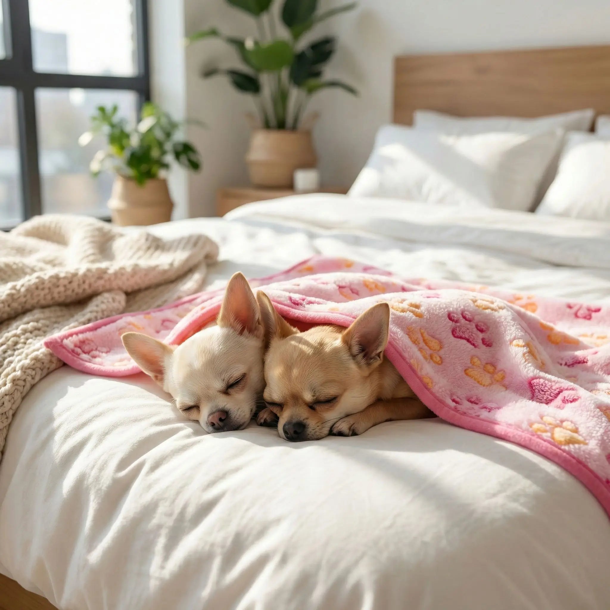 Couverture polaire pour chien - Lot de 2